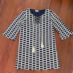 Glam Shift Embroidered Dress Small